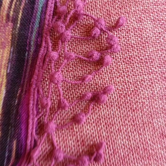 La Fiorentina 100% wool scarf - Picture 3 of 3